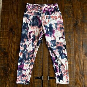 Marika Purple Pink Soft 23” Leggings | Size Medium